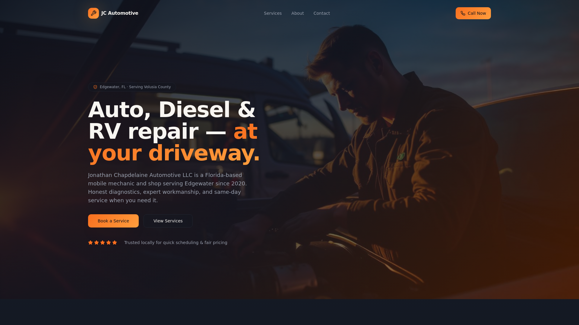 Jonathan Chapdelaine Automotive LLC-Mobile Mechanic in Edgewater, FL (2)