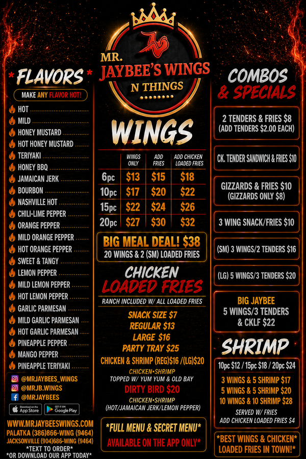Mr. JayBee's Wings N Things in Palatka, FL (2)