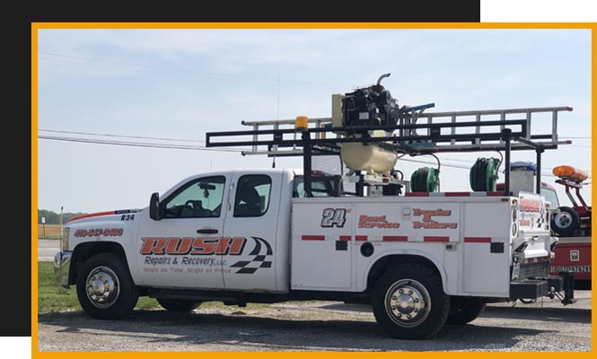 Rush Repairs & Recovery in Clyde, OH