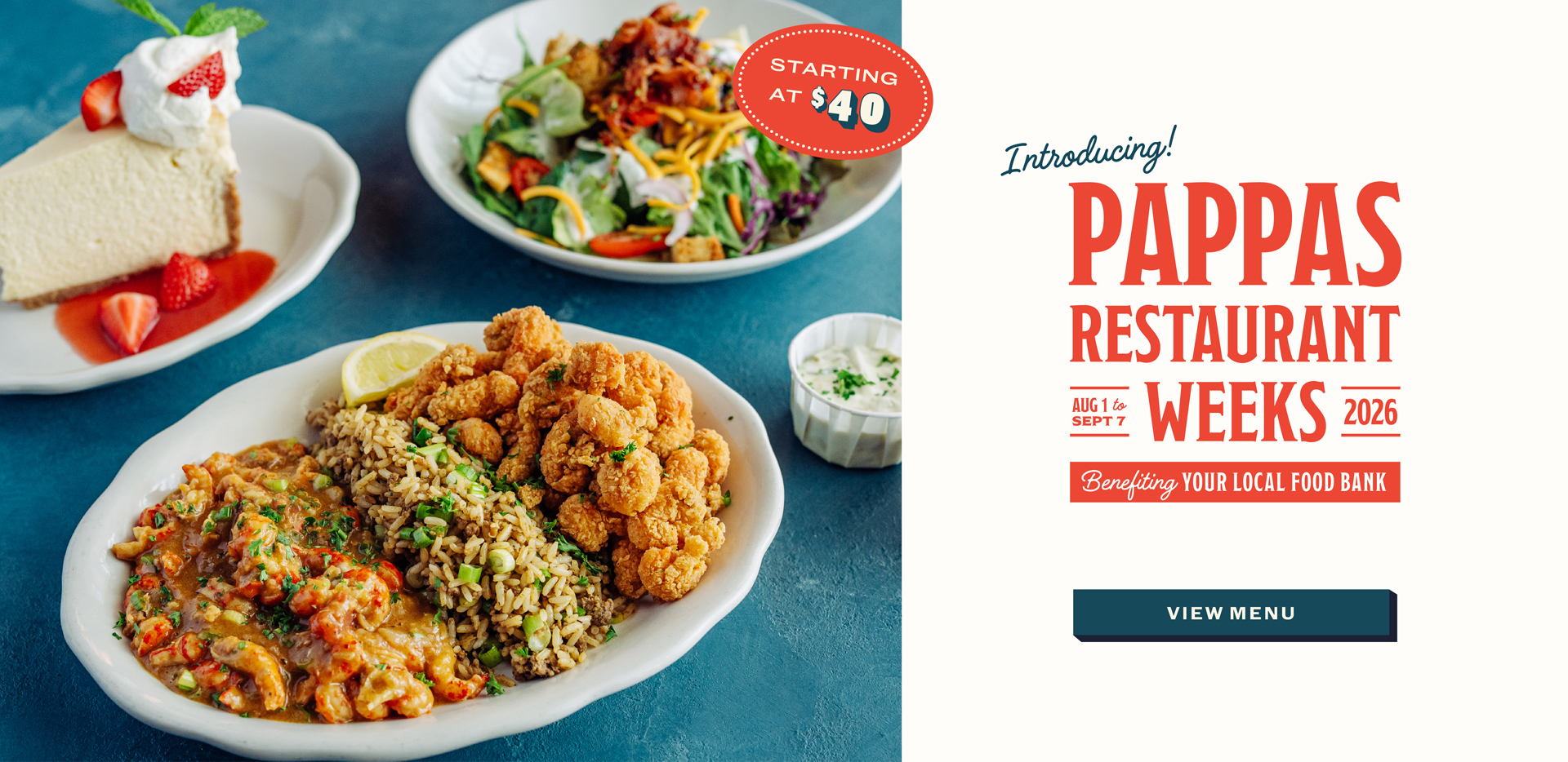 Pappadeaux Seafood Kitchen in Westmont, IL