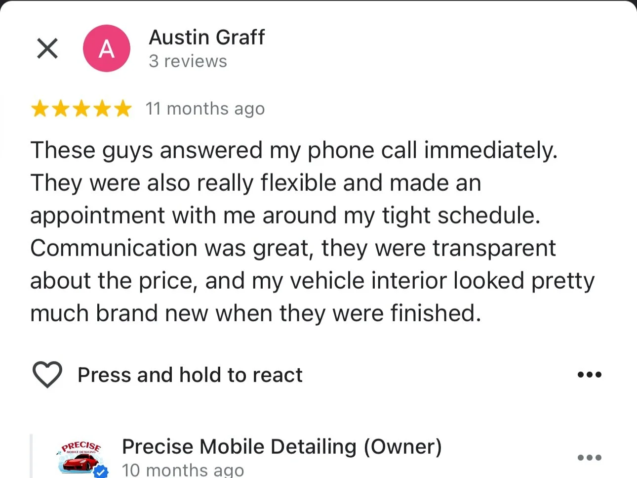Precise Mobile Detailing in Research Triangle Park, NC (5)