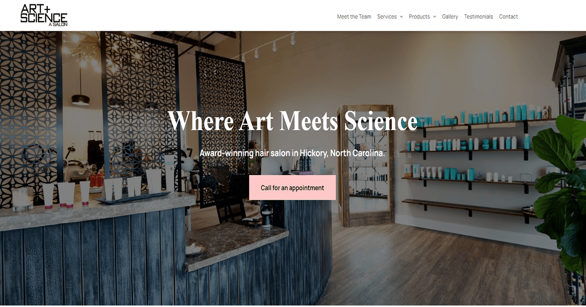Art + Science a Salon in Hickory, NC