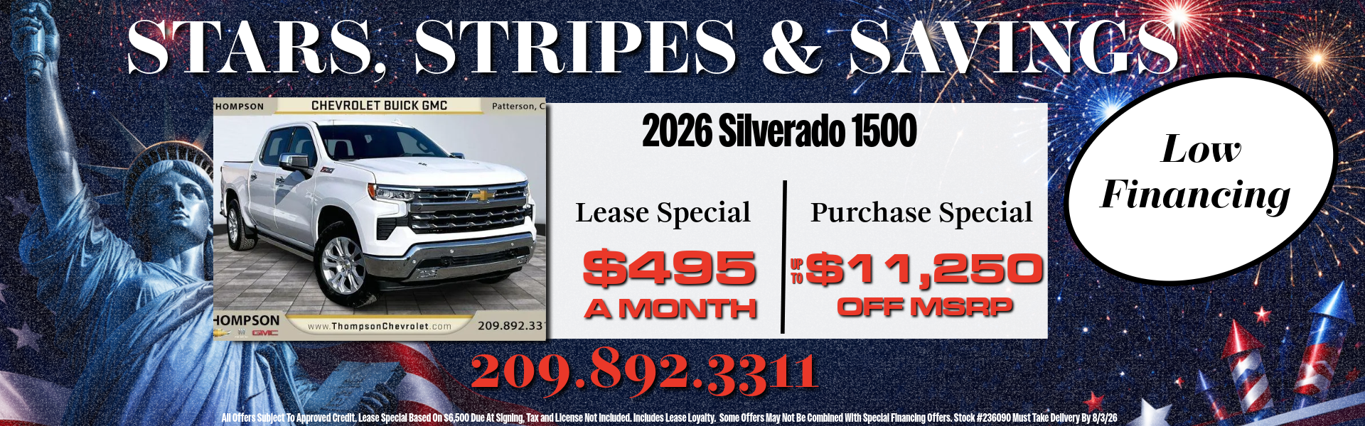 Thompson Chevrolet Buick GMC in Patterson, CA