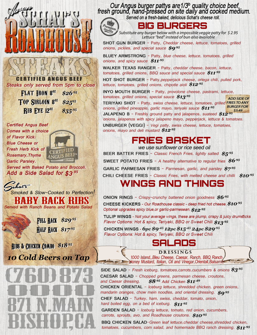 Aaron Schat's Roadhouse in Bishop, CA (2)