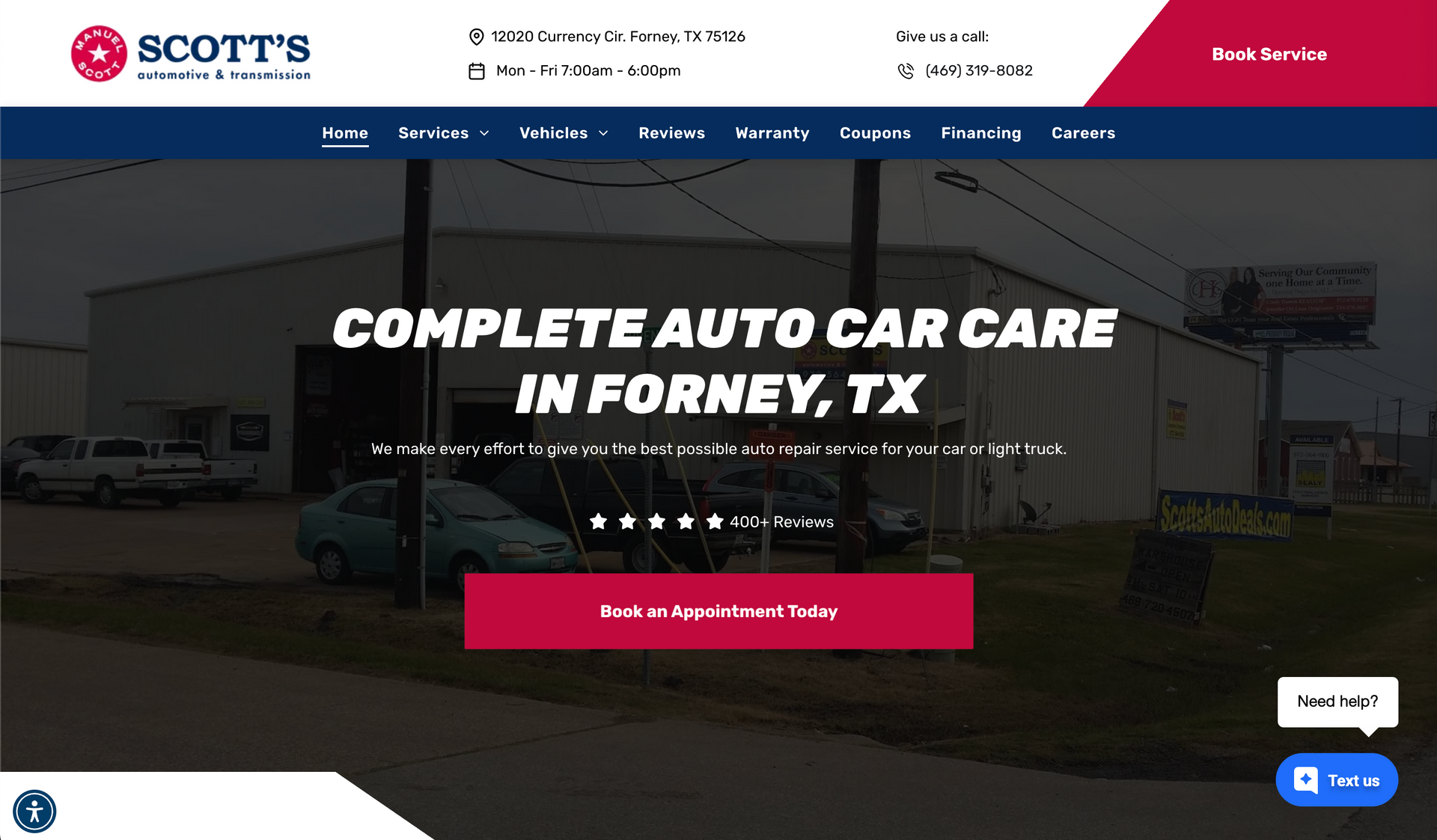 Scott's Automotive & Transmission in Forney, TX