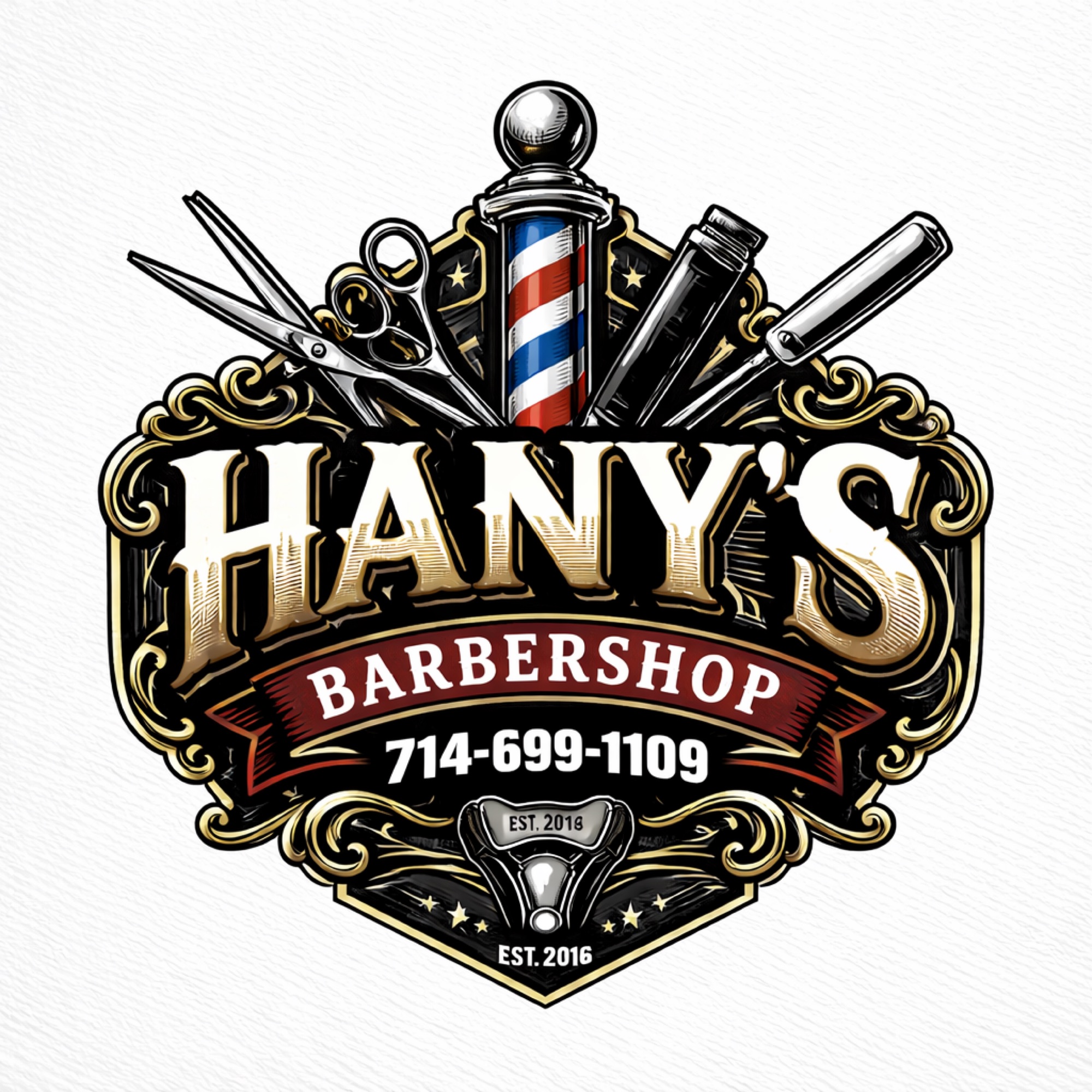 Hany’s Barbershop in Anaheim, CA