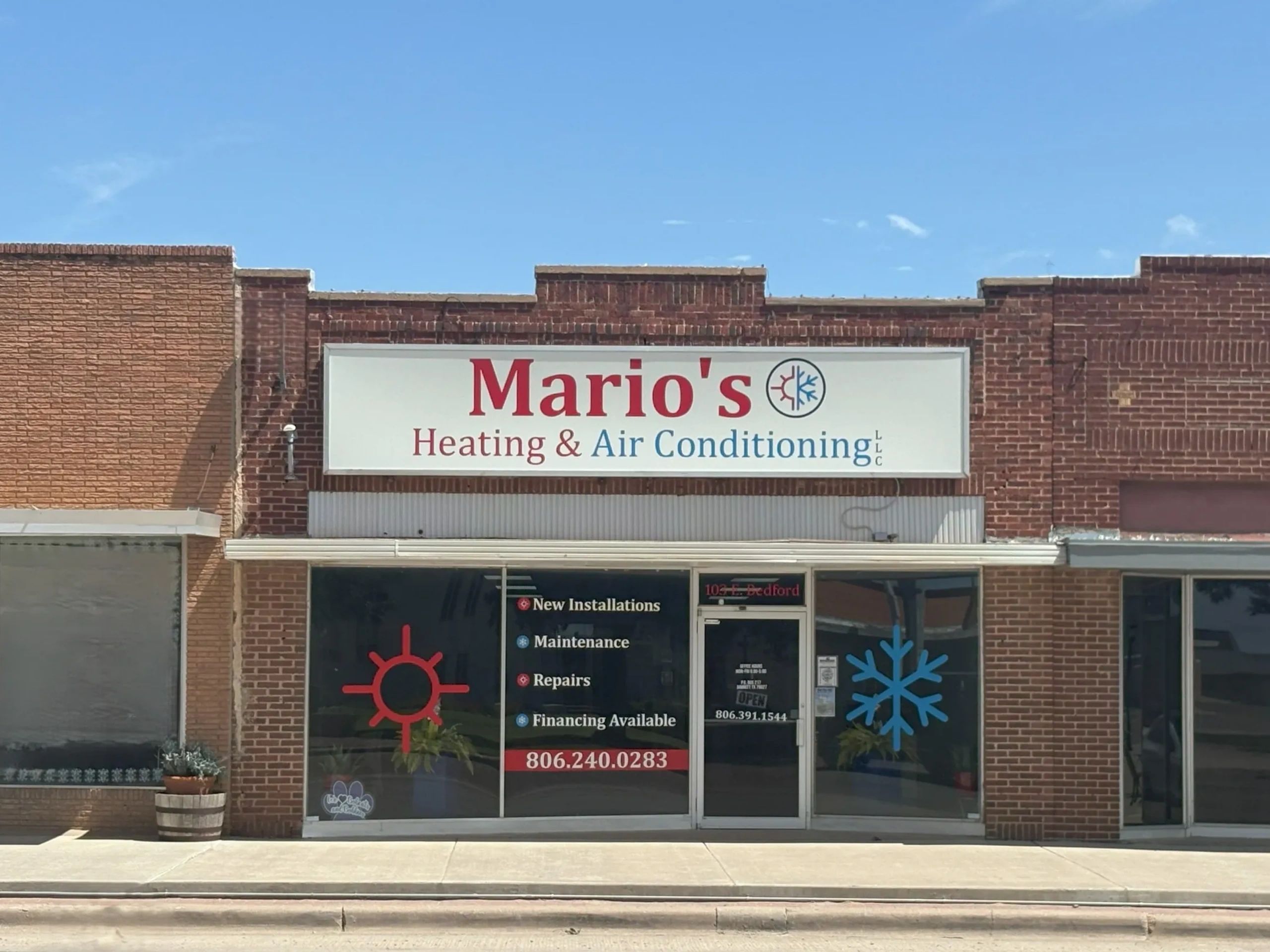 Marios Heating & Air Conditioning in Dimmitt, TX