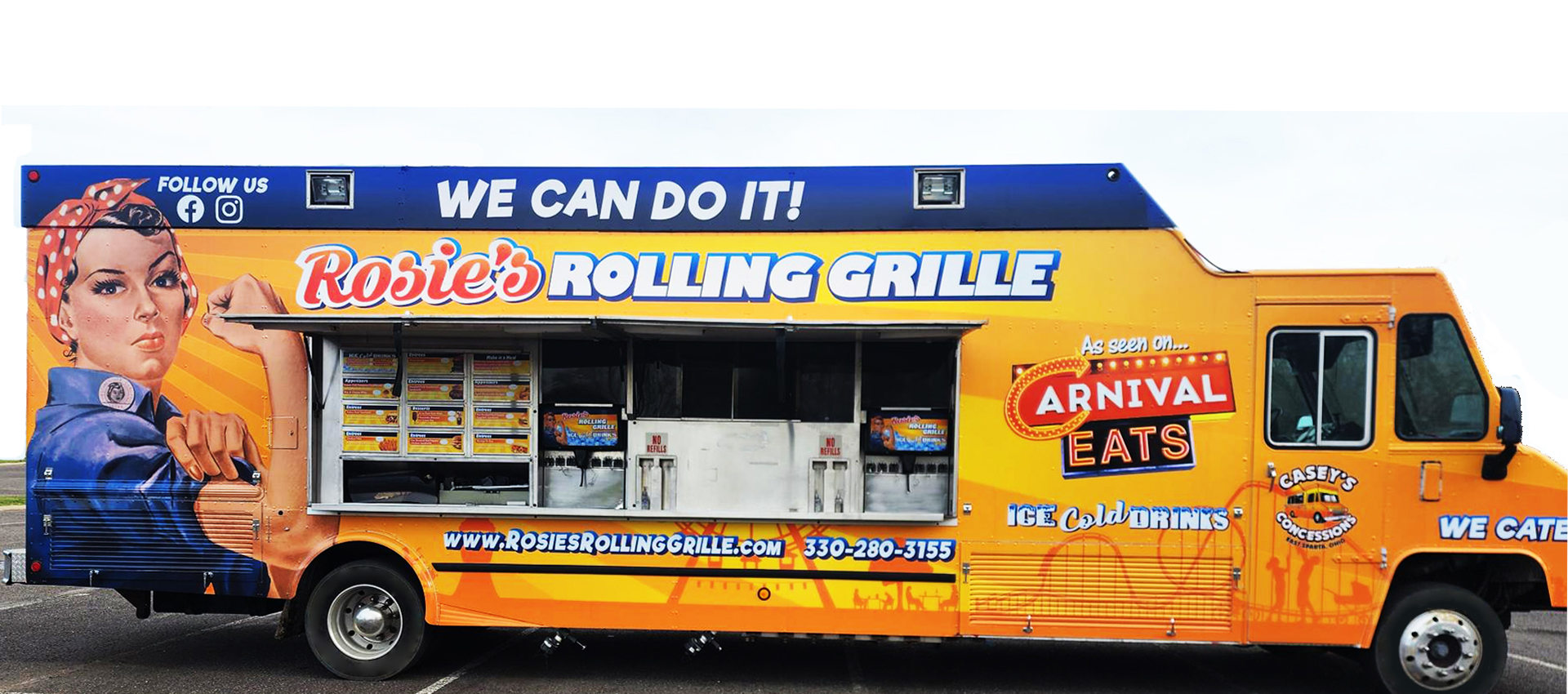 Rosie's Rolling Grille Food Truck in Massillon, OH (3)
