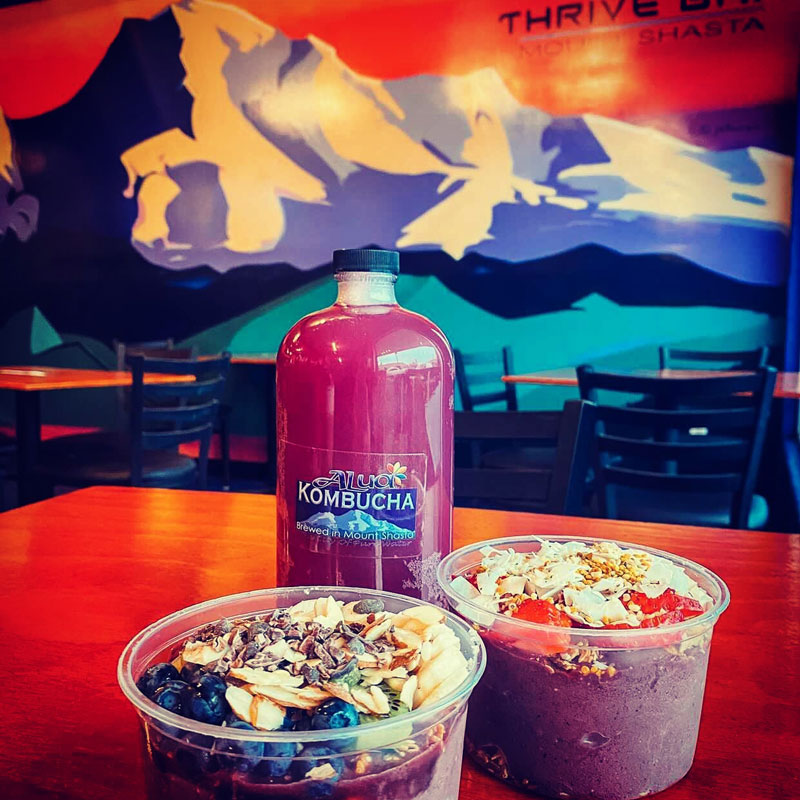 Alua's Thrive Bar in Mt Shasta, CA