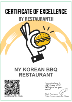 NY Korean BBQ Restaurant in Westfield, NJ