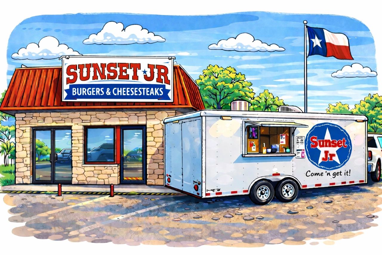 Sunset Jr. Burgers & Cheesesteaks in San Angelo, TX