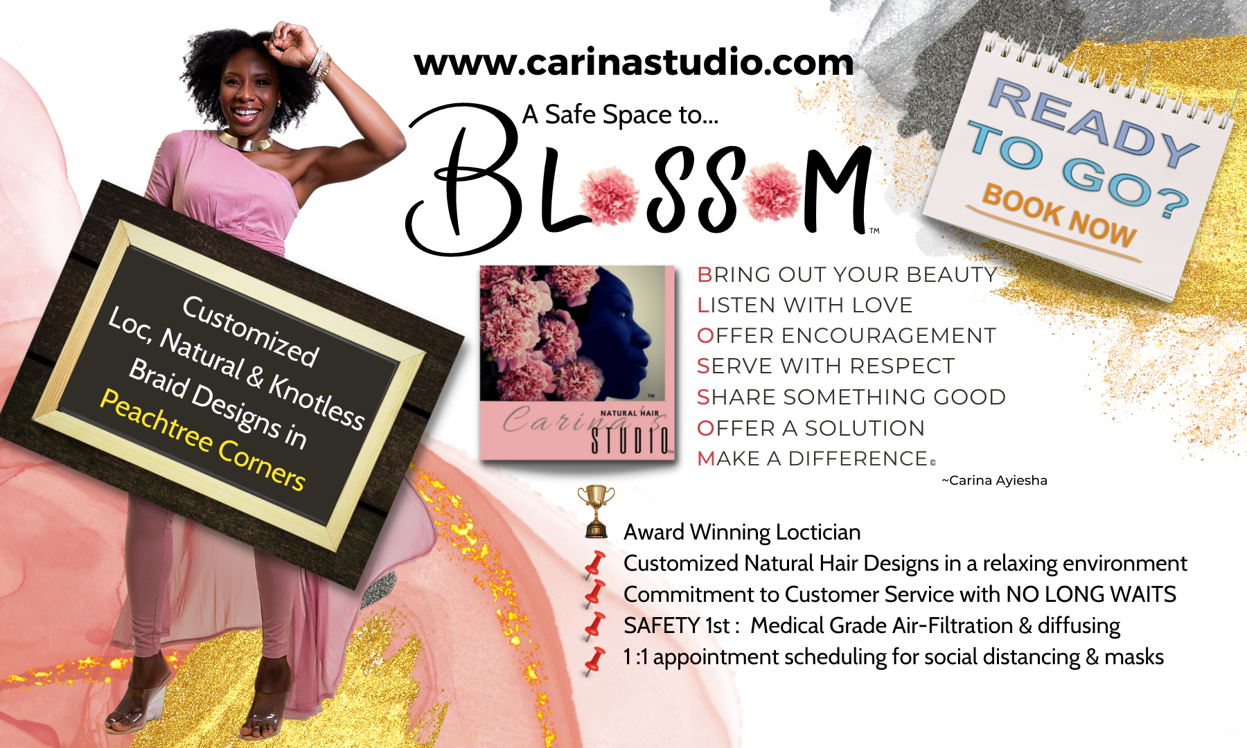 Carina's Studio in Peachtree Corners, GA