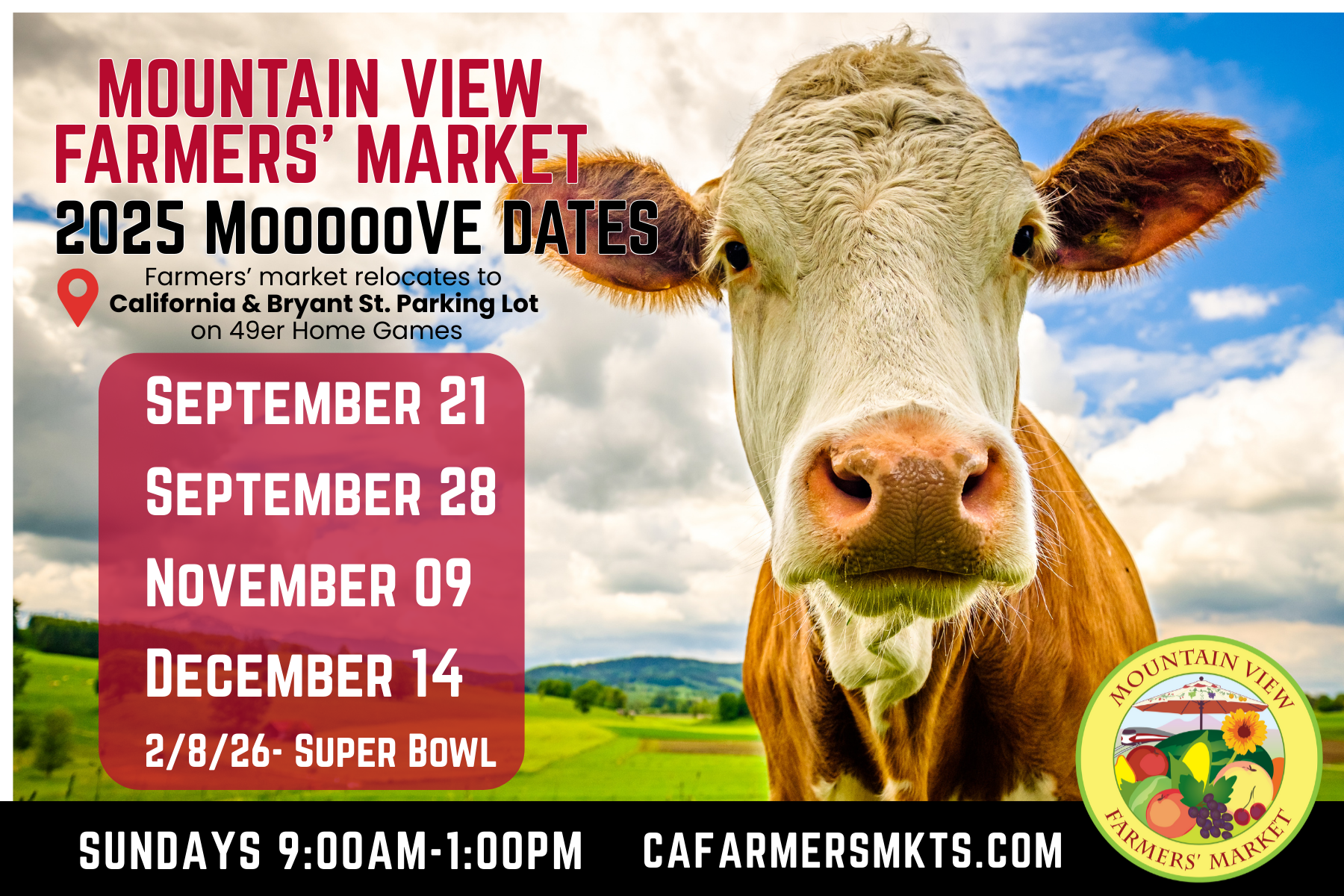 Mountain View Farmers' Market in Mountain View, CA
