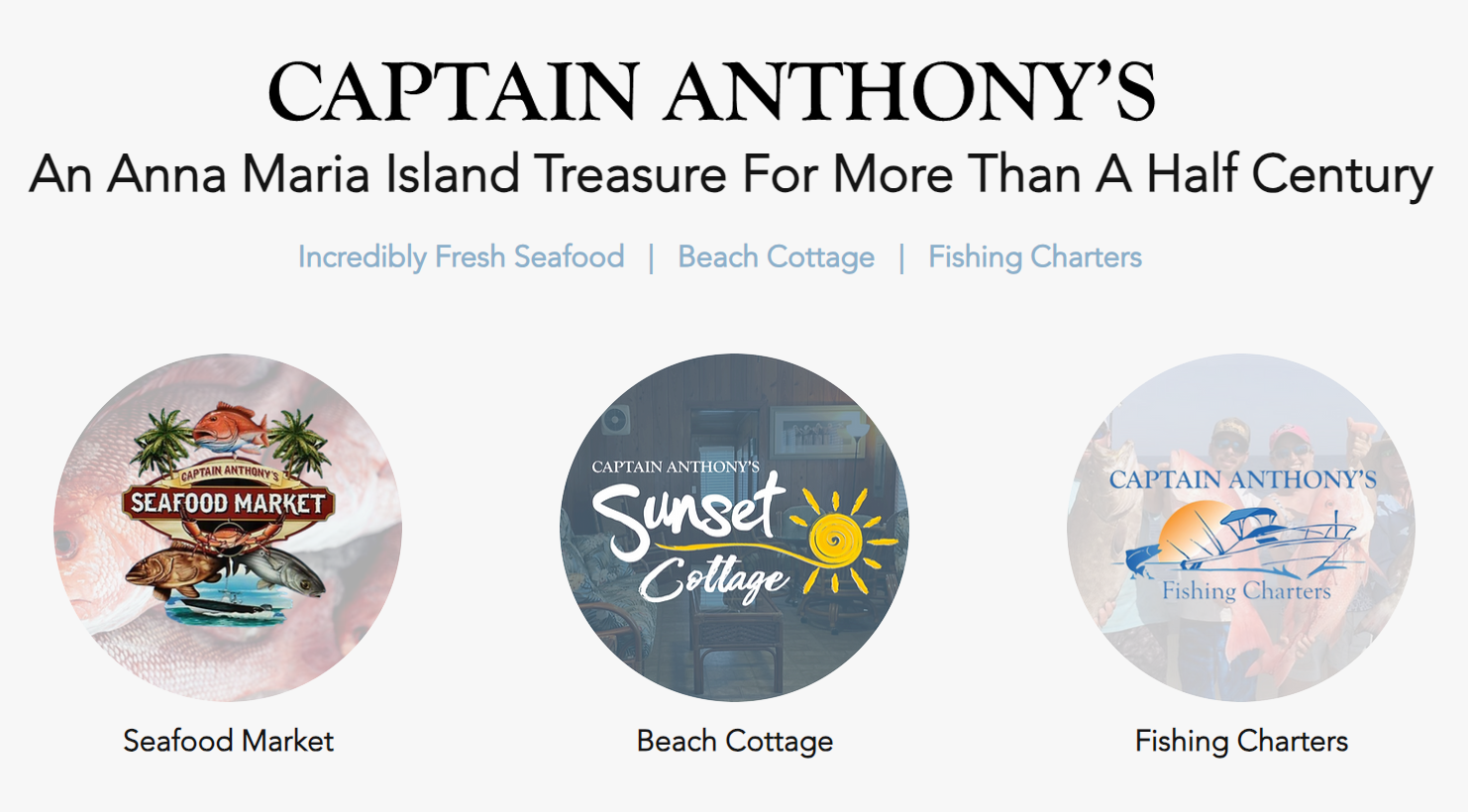 Capt Anthony's Seafood Market in Anna Maria, FL