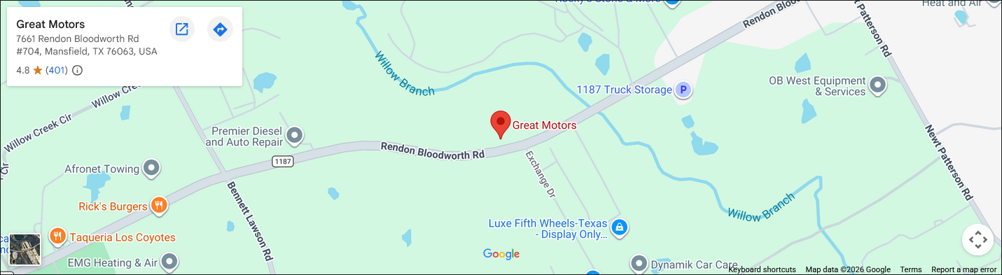 Great Motors in Mansfield, TX