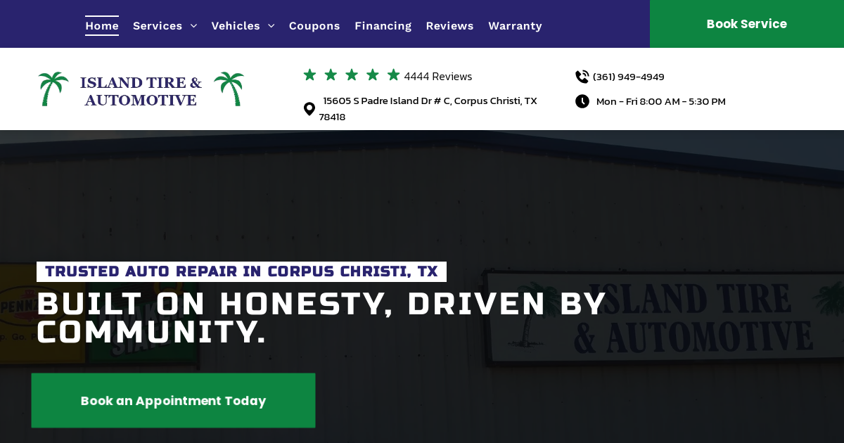 Island Tire & Automotive in Corpus Christi, TX