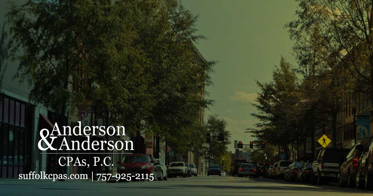 Anderson & Anderson, CPAs, P.C. in Suffolk, VA