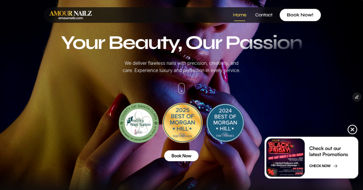 Amour Nailz in Morgan Hill, CA