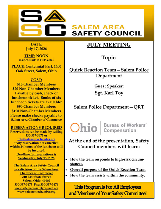 Salem Area Chamber of Commerce in Salem, OH (2)