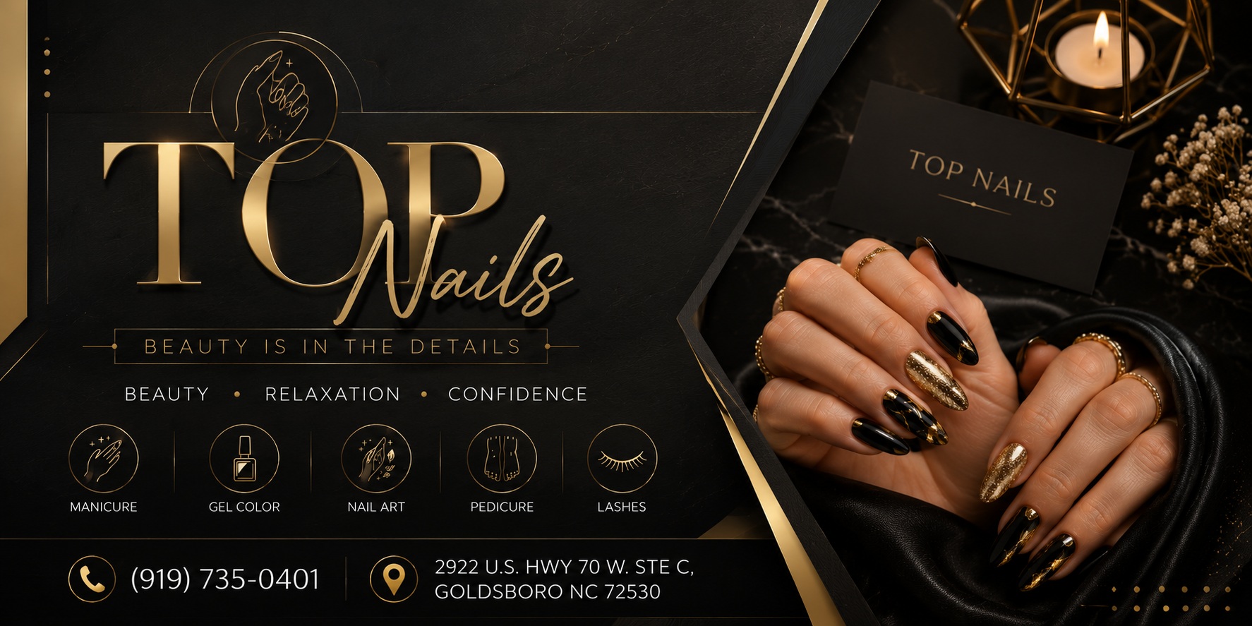 Top Nails salon Goldsboro NC in Goldsboro, NC (2)