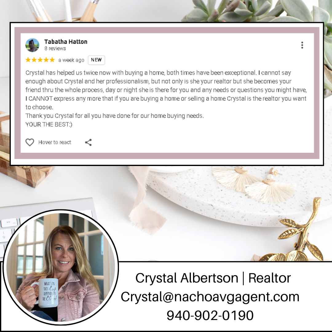 Crystal Albertson, Realtor | Nacho Average Agent in Gainesville, TX (4)