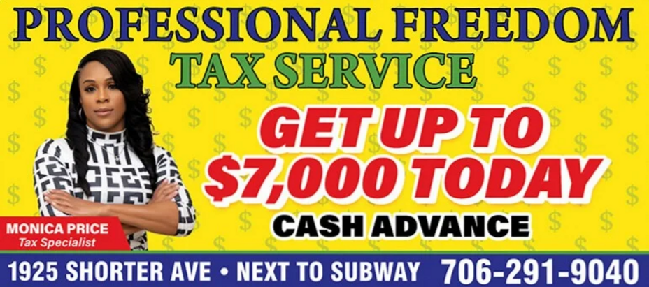 Professional Freedom Tax Service in Rome, GA
