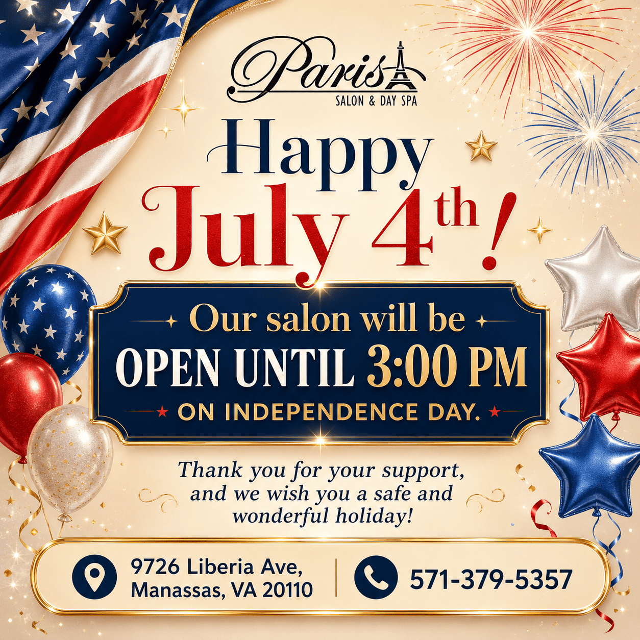 Paris Nail Day Spa in Manassas, VA