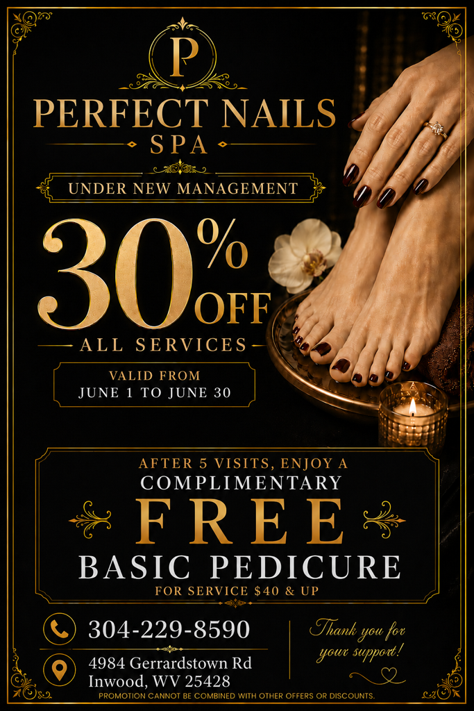 Perfect Nails & Spa (30% OFF all service) in Inwood, WV (2)