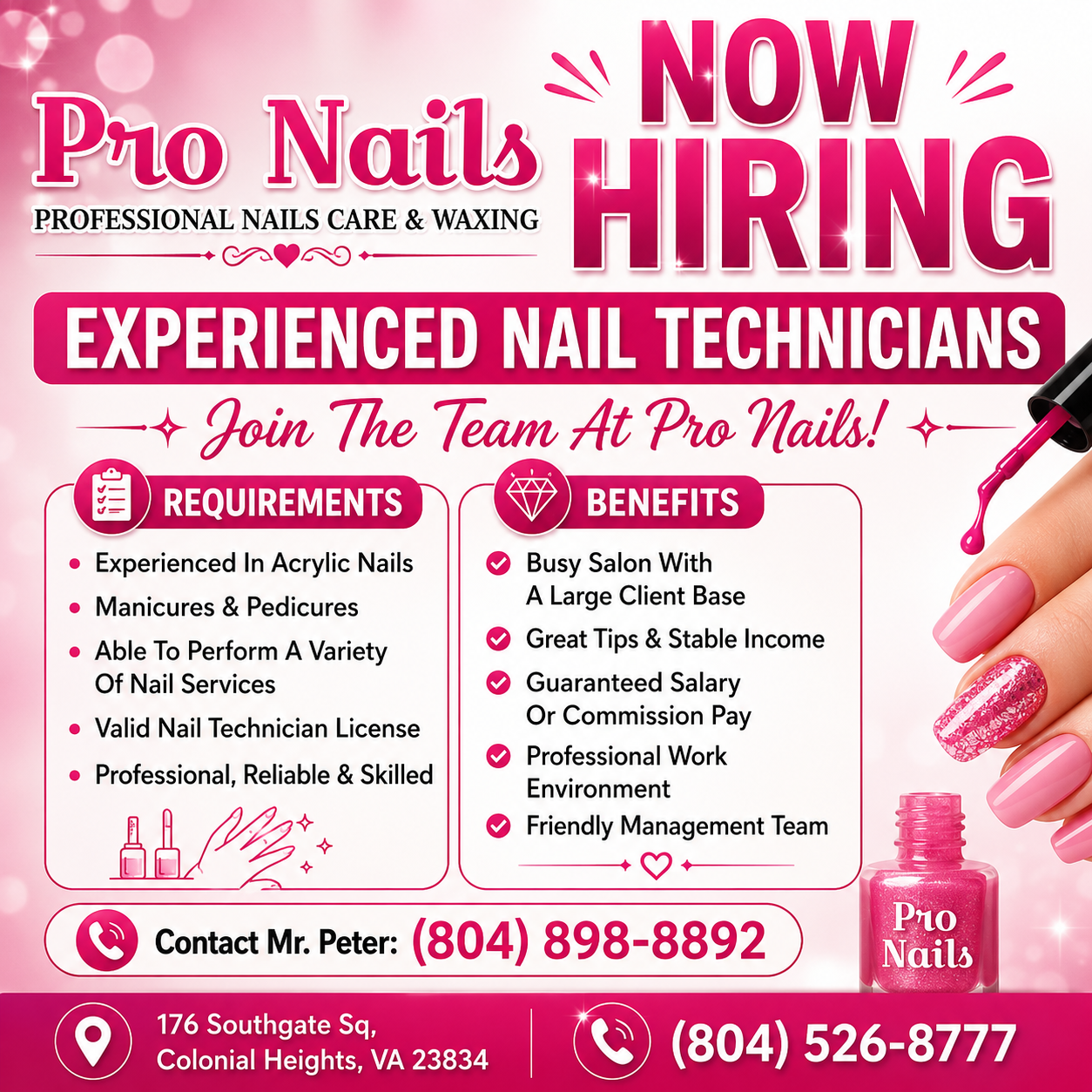 Pro Nails Colonial Heights in Colonial Heights, VA