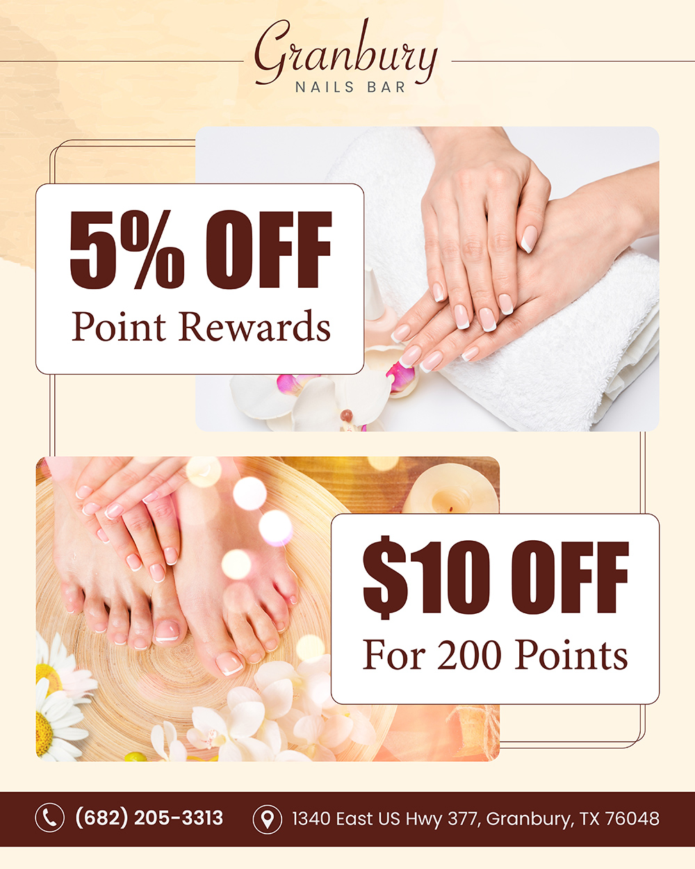 GRANBURY NAILS BAR (15% OFF New Customers) in Granbury, TX (2)