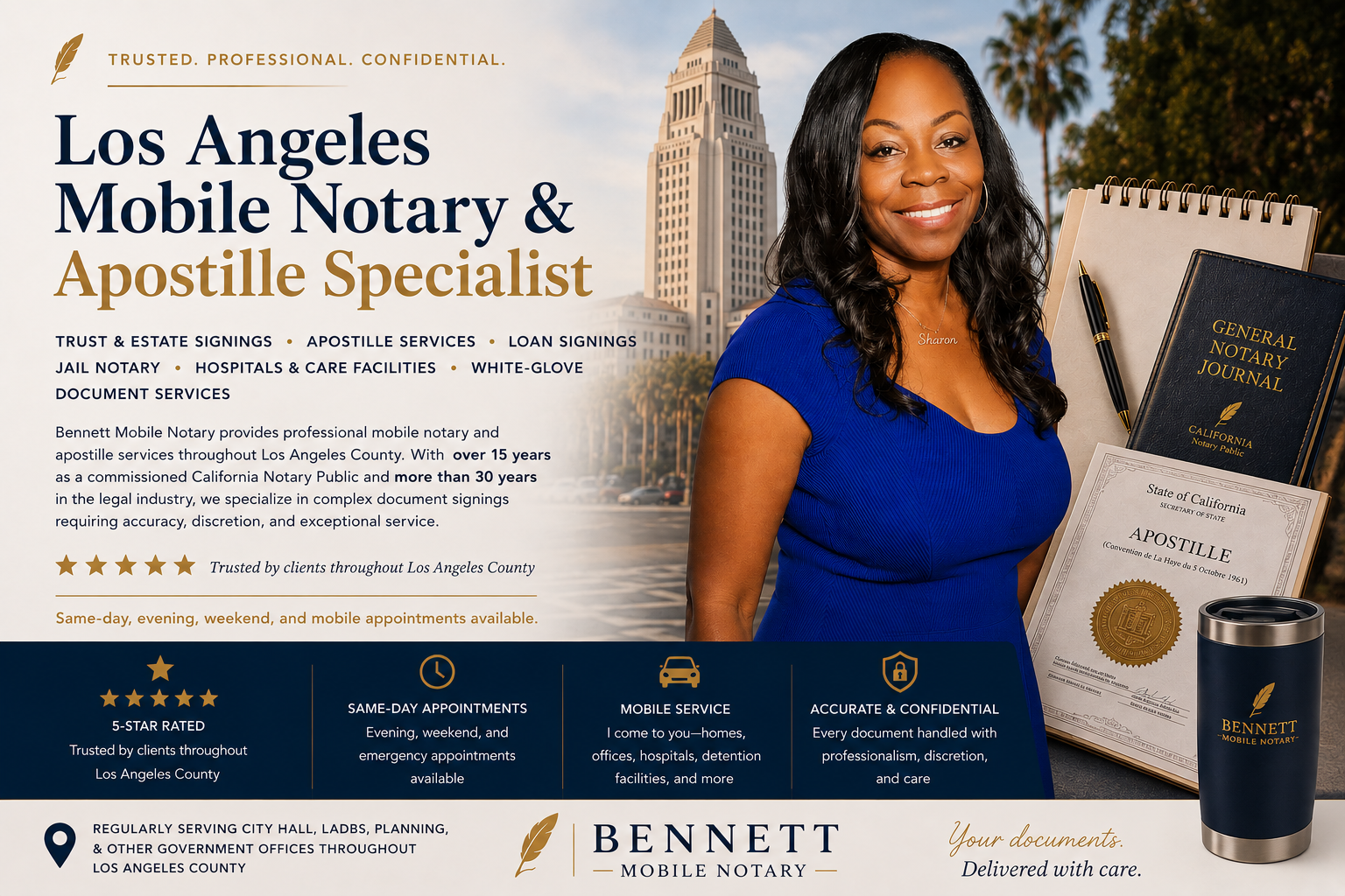 Bennett Mobile Notary & Apostille in Gardena, CA