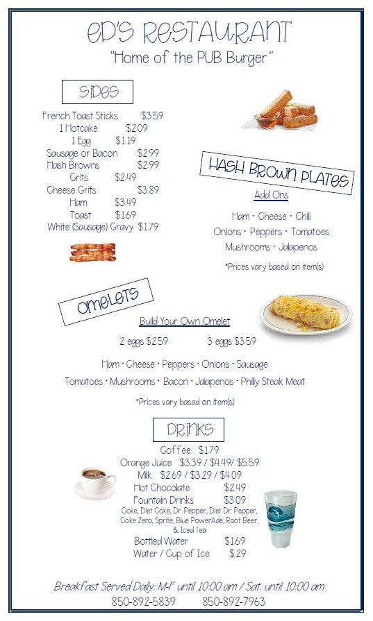 Ed's Restaurant in Defuniak Springs, FL (3)