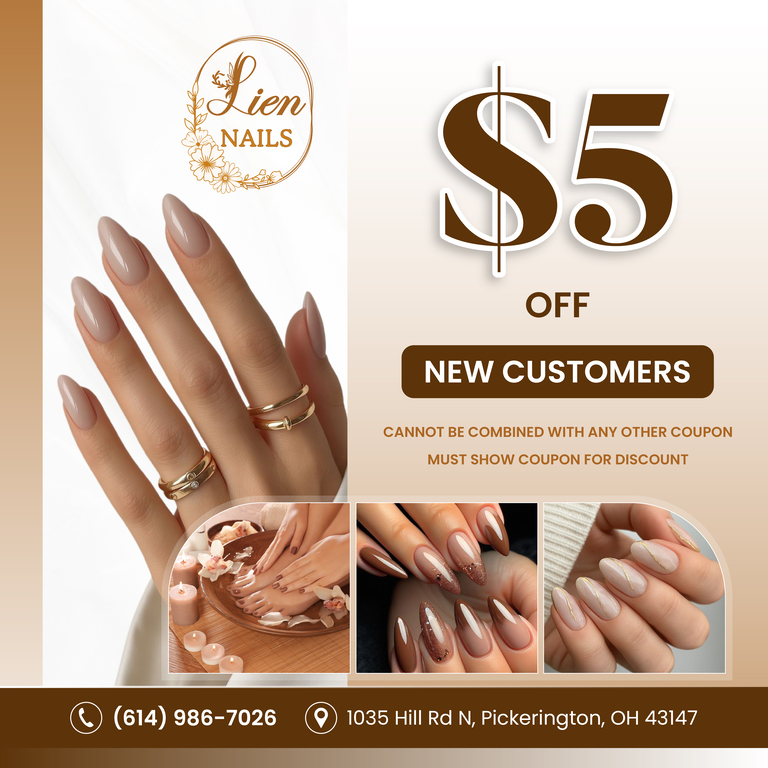 Lien Nails ($5 OFF New Customers) in Pickerington, OH