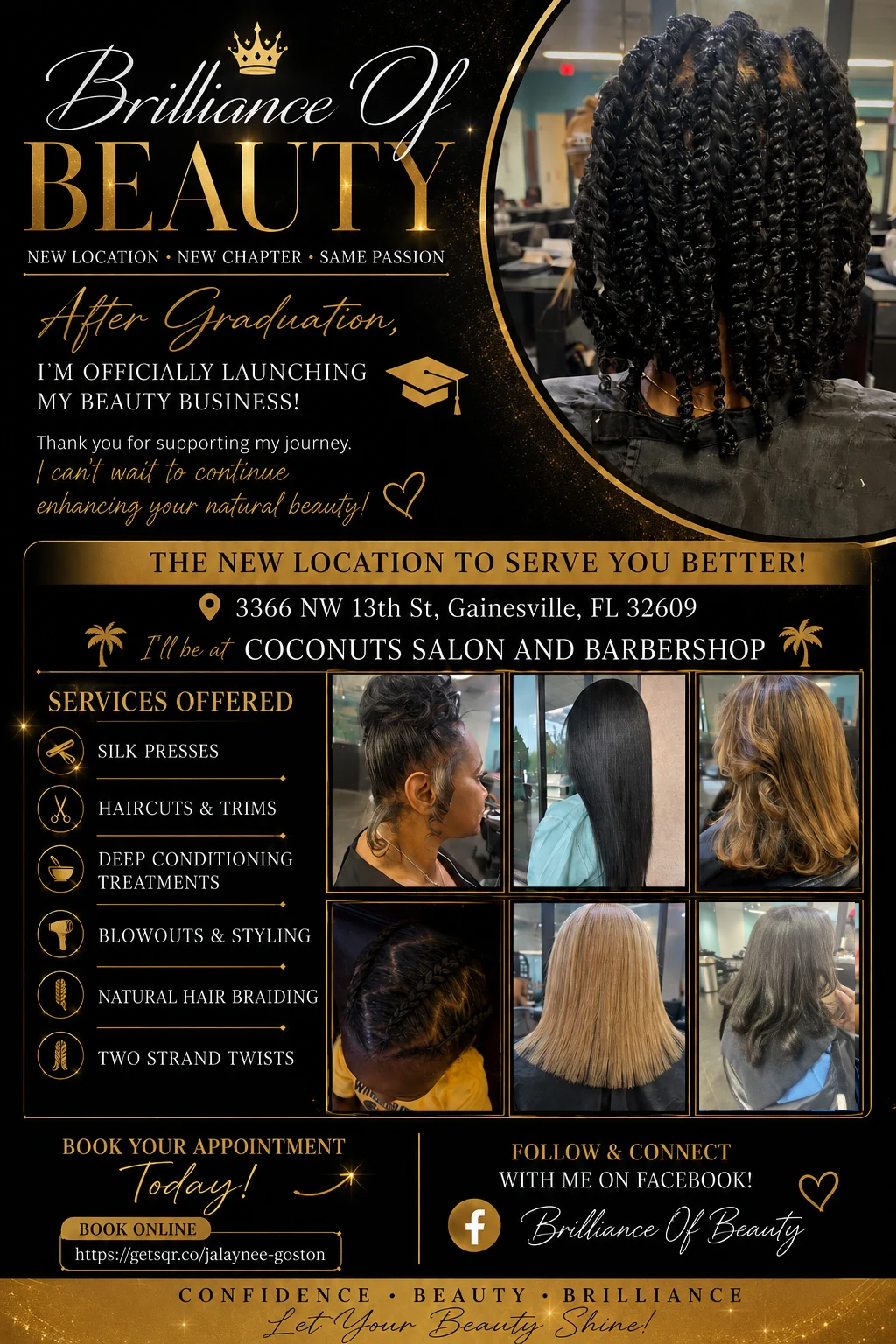 Coconuts Salon & Barber Shop in Gainesville, FL