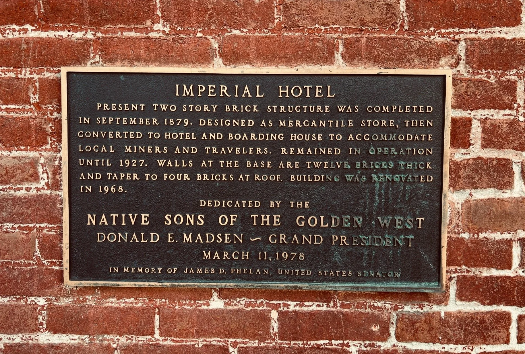Imperial Hotel & Restaurant in Amador City, CA (6)