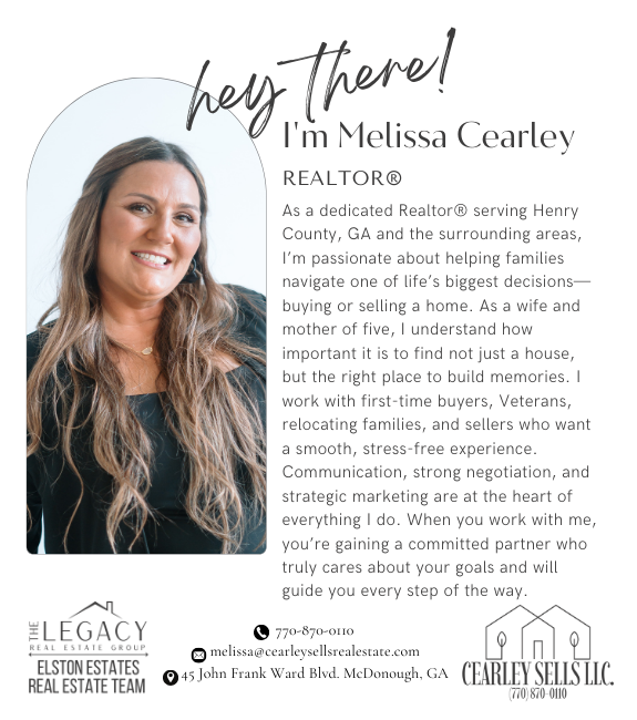 Melissa Cearley Real Estate Agent - The Legacy Real Estate Group - Cearley Sells Real Estate in McDonough, GA (3)
