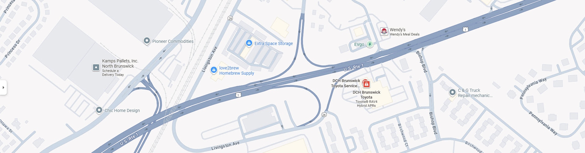 DCH Brunswick Toyota in North Brunswick Township, NJ