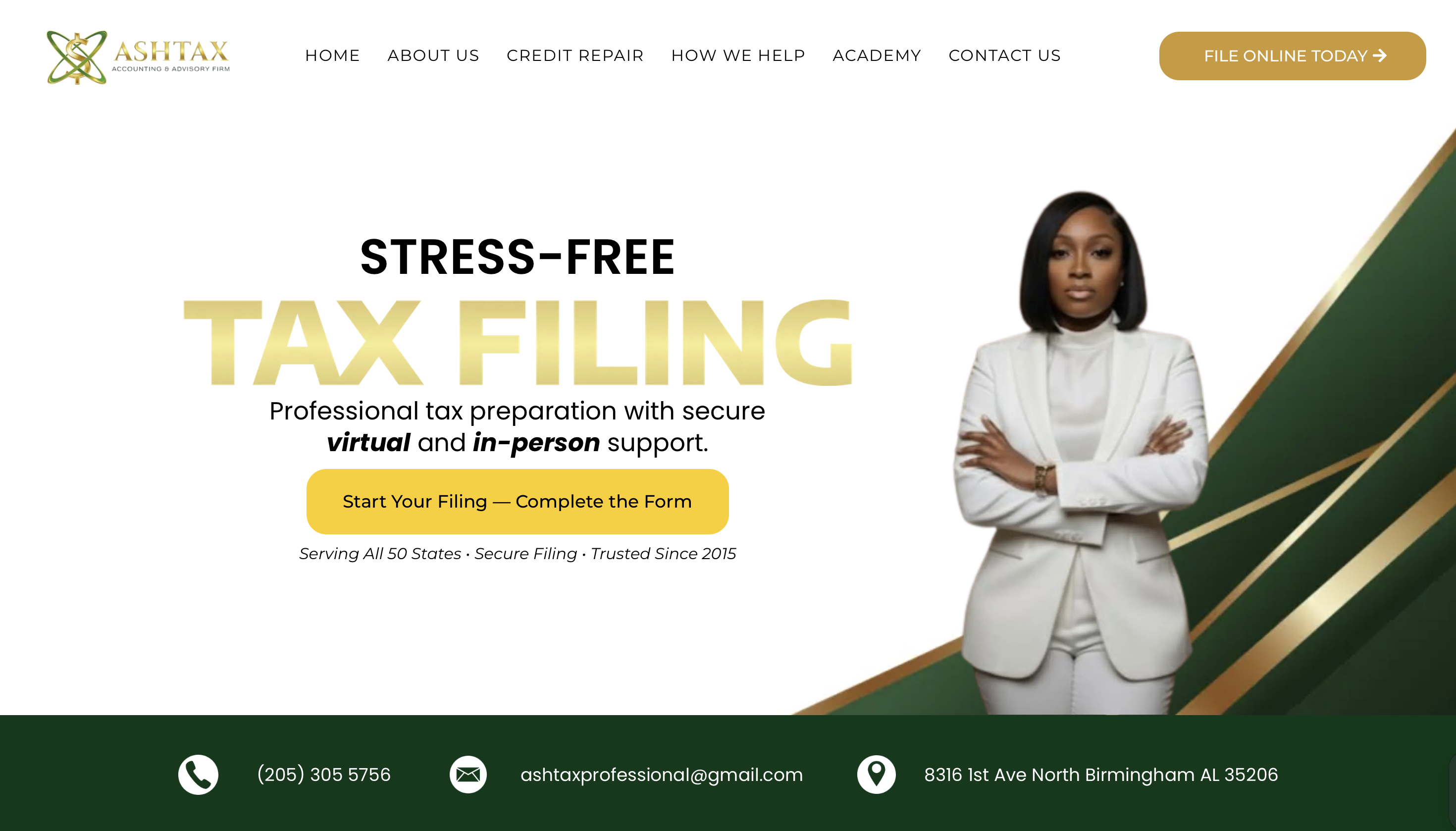 AshTax Professional Tax Service LLC in Birmingham, AL