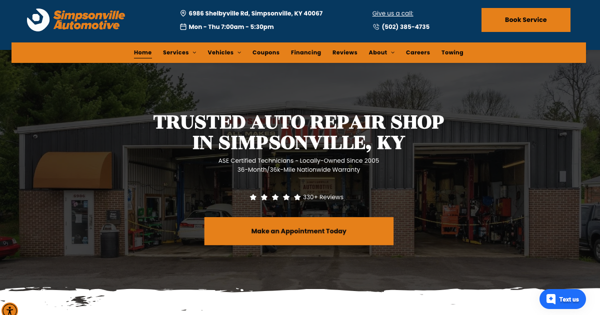 Simpsonville Automotive in Simpsonville, KY
