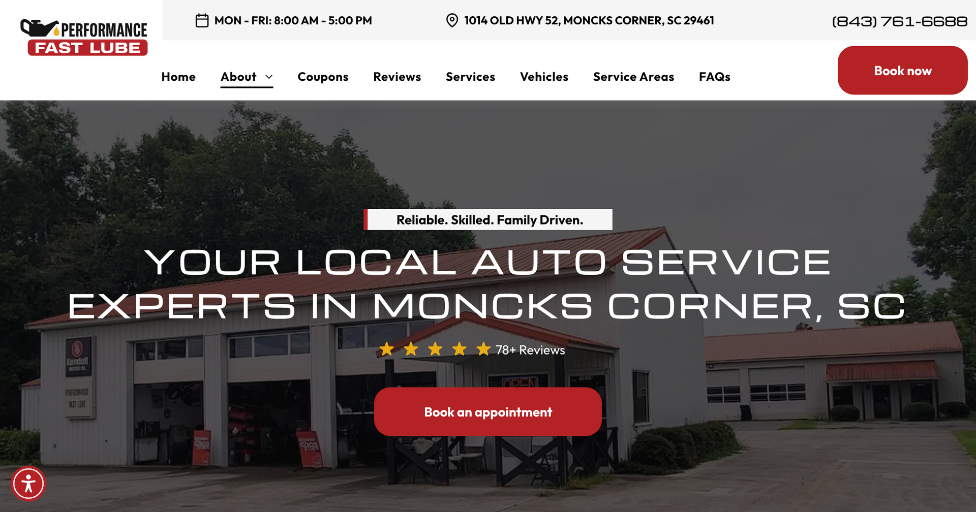 Performance Fast Lube in Moncks Corner, SC