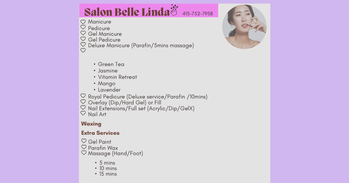 Salon Belle Linda in San Francisco, CA (2)