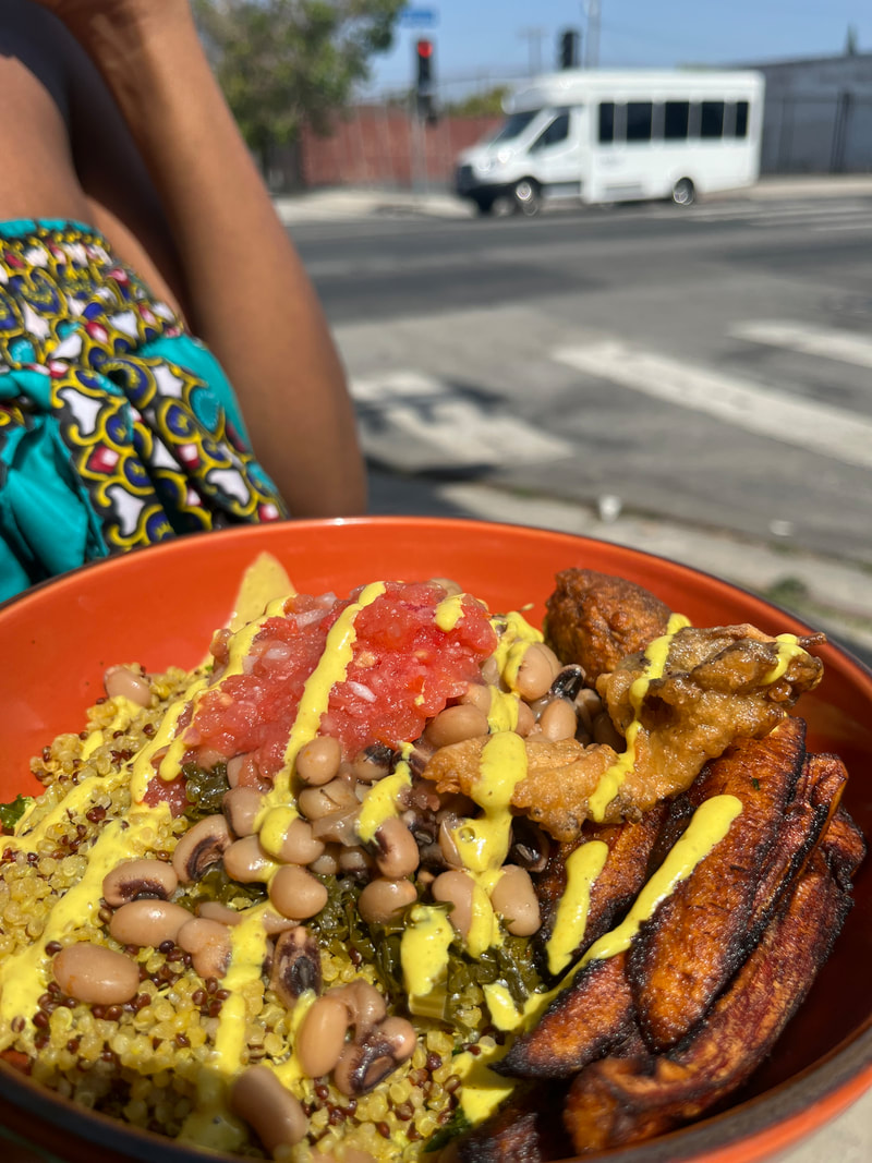 Baba's Vegan Cafe in Los Angeles, CA (2)