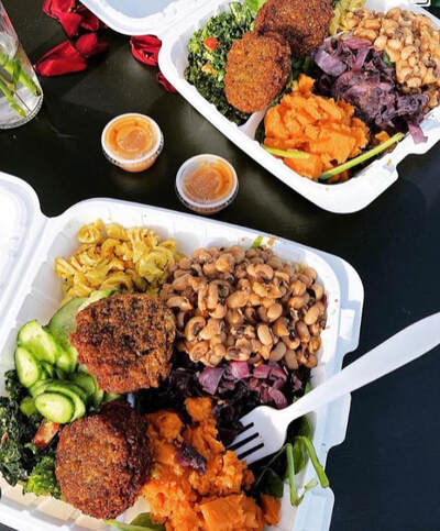 Baba's Vegan Cafe in Los Angeles, CA (3)