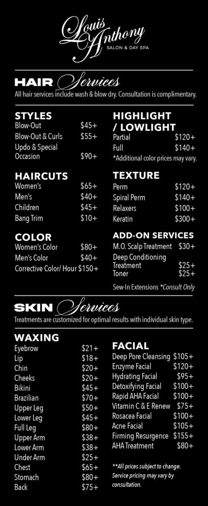 Louis Anthony Salon and Day Spa in Mt Prospect, IL (2)