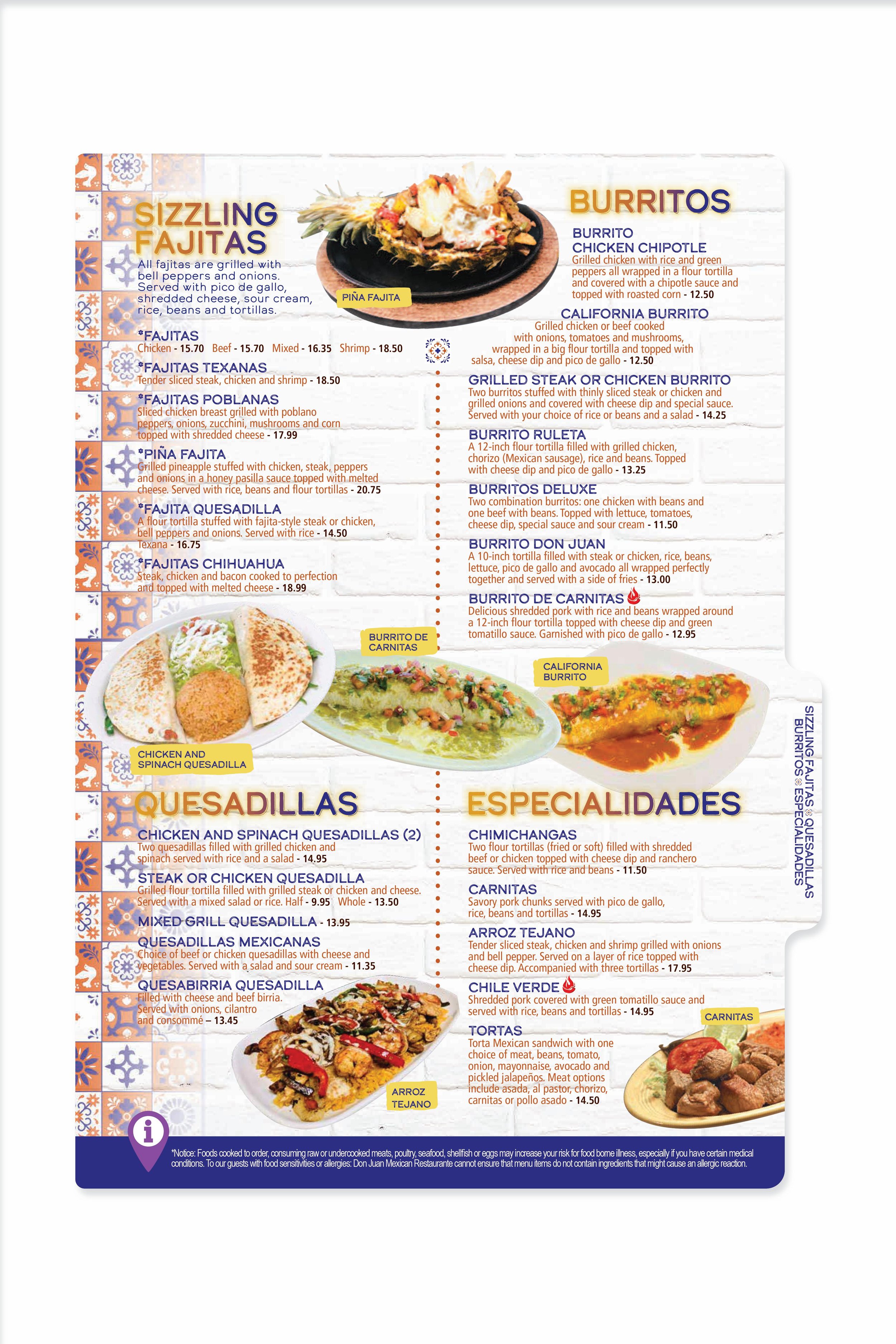 Don Juan Mexican Restaurante in Roanoke Rapids, NC
