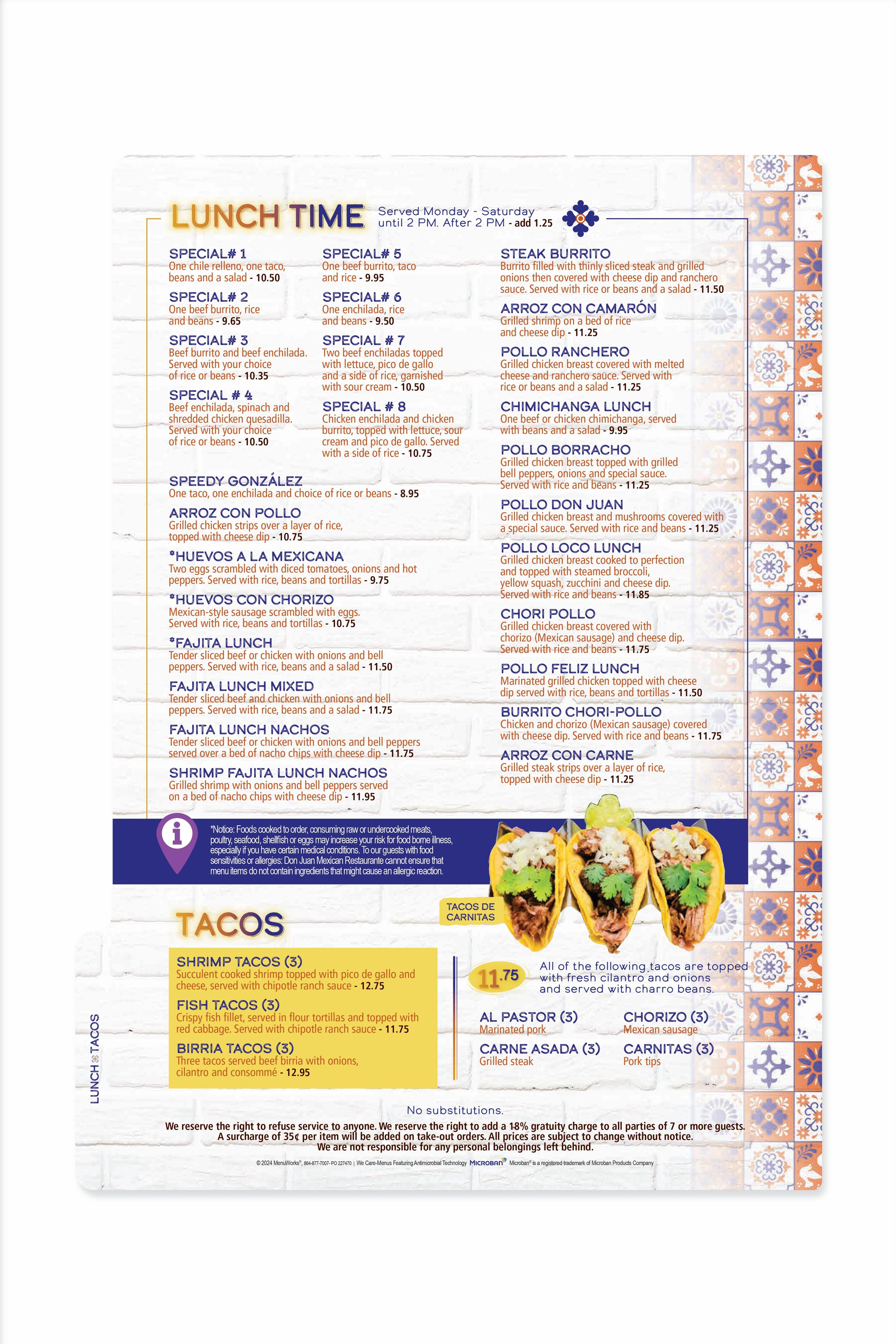 Don Juan Mexican Restaurante in Roanoke Rapids, NC (3)