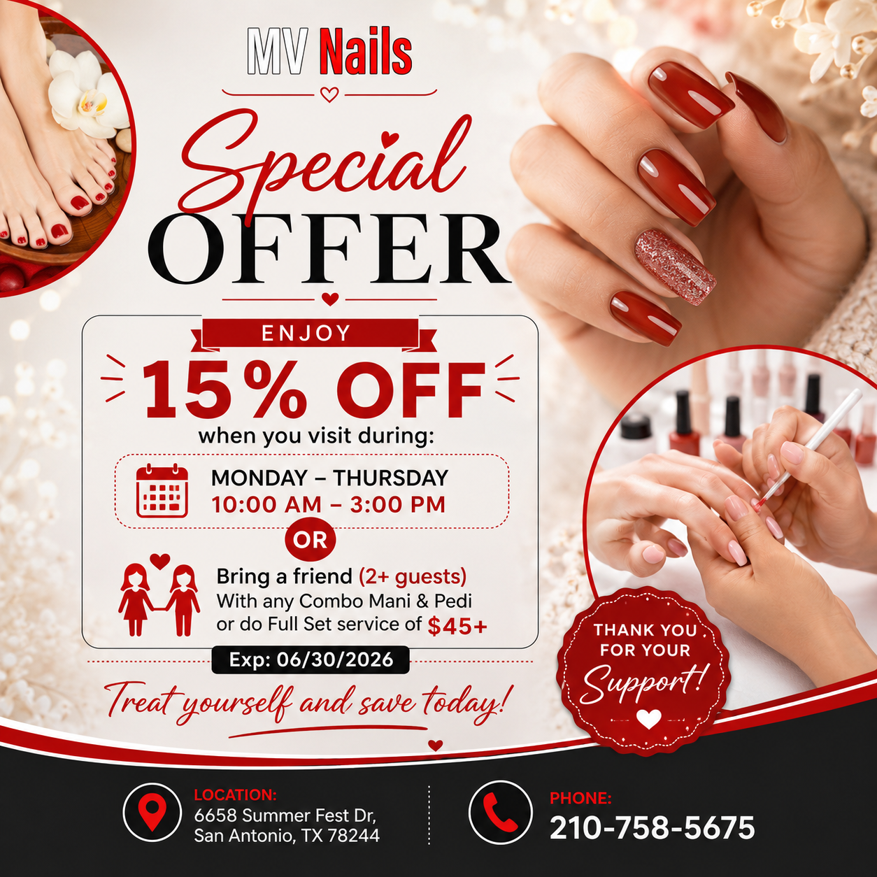 MV Nails in San Antonio, TX