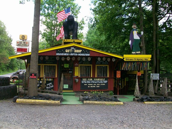 Mystery Hole in Ansted, WV