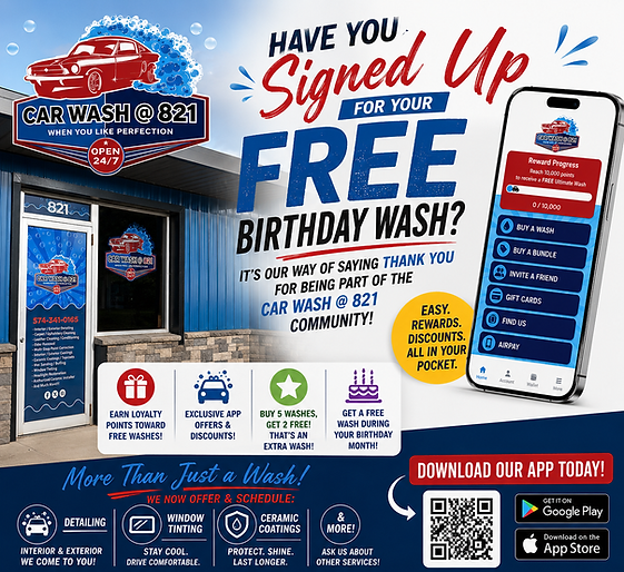 Car Wash@821 in Plymouth, IN