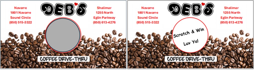 Debs Coffee Drive Thru in Shalimar, FL (5)